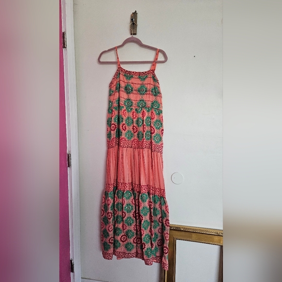 OLIPHANT Phoenix Rose Maxi dress Tuckernuck - Picture 4 of 6